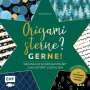Ina Mielkau: Origamisterne? Gerne! - Gold Edition - Weihnachtliches Bastelset zum Sofort-Losfalten, Buch