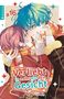#16, Verliebt in mehr als dein Gesicht, Karin Anzai. Zwei Personen umarmen sich mit Schal, bunte Haare. Manga-Stil., Buch