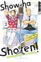 "show-ha Shoten! Champions of Comedy", Text: Akinari Asakura, Zeichnungen: Takeshi Obata. Zwei junge Männer hinter Mikrofon., Buch
