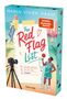 Maren Vivien Haase, The Red Flag List, Roman, Cover Reveal folgt. Grauer Hintergrund, minimalistisches Design., Buch