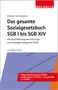 "Das gesamte Sozialgesetzbuch SGB I bis SGB XIV, 43. Auflage, 2027/I", weißer Hintergrund mit blauem und orangem Design.