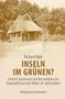 Text: "Richard Nate - INSELN IM GRÜNEN? Diedrich Speckmann und die norddeutsche Regionalliteratur des frühen 20. Jahrhunderts."  
Bild: Altes Haus in einer Waldlandschaft., Buch