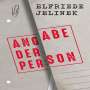 Elfriede Jelinek: Angabe der Person, MP3-CD