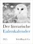 Julia Bachstein: Der literarische Eulenkalender 2025, Kalender
