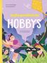 „Außergewöhnliche Hobbys“. Bunte Illustration mit aktiven Personen und Tieren in einer lebendigen Szene., Buch