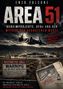„ENZO FALCONE AREA 51“, „Geheimprojekte, UFOs und der Mythos der verbotenen Wüste“. Ein Flugzeug über einer Basis., Buch