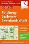 Christian Kuhlmann: Klemmer Pocket Rad-, Wander- und Paddelkarte Feldberg - Lychener Seenlandschaft 1 : 50 000, Div.