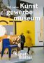 „150 Jahre Kunstgewerbemuseum, Dresdener Kunstblätter 3/2026.“ Menschen vor buntem Hintergrund, blauer Stuhl im Vordergrund., Buch