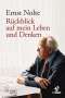 Ernst Nolte: Rückblick auf mein Leben und Denken, Buch