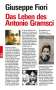 Giuseppe Fiori: Das Leben des Antonio Gramsci, Buch