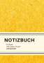 Notizbuch A5: Dickes Notizbuch 1000 Seiten - A5 blanko - Hardcover gelb mit Leseband - weißes Papier 90g/m² - FSC Papier, Buch