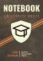 Notizbuch A5: Notizbuch für die Uni - A5 liniert - 100 Seiten 90g/m² - Softcover ohne Leder - FSC Papier, Buch