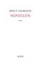 „Knut Hamsun Novellen“ steht in der Mitte, darunter „BOER“. Ein Buchcover mit schlichtem Design., Buch