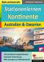 Friedhelm Heitmann: Stationenlernen Kontinente / Australien & Ozeanien, Buch