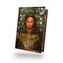 „Cover Coming Soon“, „The Emperor's Enemy“, „Jasmine Mas“, „Vajona“. Buchabdeckung mit abstraktem Design., Buch