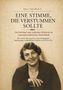 „EINE STIMME, DIE VERSTUMMEN SOLLTE“ von Paul Theobald. Foto einer lächelnden Frau mit dunklem Haar., Buch