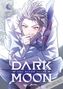 "5", "CREATED BY HYBE", "COPRODUCED BY WEBTOON", "DARK MOON", "THE BLOOD ALTAR", "COVER NICHT FINAL". Illustration: Junge mit weißem Haar., Buch
