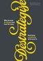 „Why brand strategy has lost its way. Destrategise. And how creativity will save it. Mick Mahoney & Kevin Chesters.“ Auf grauem Hintergrund., Buch