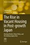 Titel: "The Rise in Vacant Housing in Post-growth Japan". Hintergrund: Verschwommene Lichter, gedämpfte Gelbtöne.
