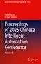 Text: "Proceedings of 2025 Chinese Intelligent Automation Conference Volume II"; roter und dunkelblauer Hintergrund., Buch