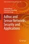 "Adhoc and Sensor Networks: Security and Applications" von Suparna Biswas und anderen. Zahnrad-Illustration in Orange., Buch