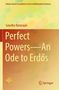 Infosys Science Foundation Series. Saradha Natarajan. Perfect Powers—An Ode to Erdős. Farbige, abstrakte Muster., Buch