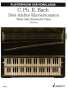 Carl Philipp Emanuel Bach: Drei leichte Klaviersonaten, Noten