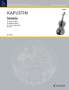 Nikolai Kapustin: Sonata op. 69 (1992), Noten