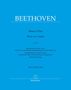 BEETHOVEN, Messe C-Dur, op. 86, Bearbeitung von Michael Ostrzyga, Bärenreiter Logo unten., Noten