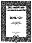 Erwin Schulhoff: Streichquartett Nr. 1 für Streichquartett (1924), Noten