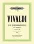 Antonio Vivaldi: Die vier Jahreszeiten: Konzert für Violine, Streicher und Basso continuo f-Moll op. 8 Nr. 4 RV 297 "Der Winter", Buch