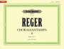 Max Reger: Choralfantasien für Orgel Band 2 : op. 52/1–3, Buch