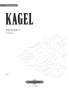 Mauricio Kagel: Impromptu II für Klavier (1998), Noten