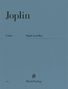Text: Joplin, Urtext, Maple Leaf Rag, Henle Verlag, 1728. Blaues Cover mit typografischem Design., Buch