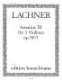 Ignaz Lachner: Sonatine für 3 Violinen Nr. 3 op. 90, Noten