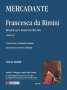 Saverio Mercadante: Francesca da Rimini. Dramma per musica in due atti (1830/31). Critical Edition, Noten