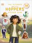 "The Ultimate Hoppers Sticker Book"
Illustration von Charakteren und Tieren, mit über 100 Stickern.