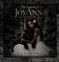 "The Legend of JoyAnna (A Poem)" von Jo Ann Gray. Eine Frau in einem weißen Kleid umarmt einen schwarzen Panther vor einem Wasserfall., Buch