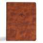 Csb Bibles By Holman: CSB Men of Character Bible, Revised and Updated, Brown Leathertouch, Buch