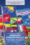 Text: "Contemporary Debates", "American Foreign Policy: Examining the Facts", "Paul Frazier". Mehrere bunte Flaggen im Wind.