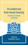 Titel: AI-Enabled and Brain-Based Teaching for Multilingual Learners. Herausgeber: Marjorie H. Haley. Illustration eines Gehirns auf Laptop.