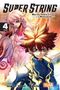 „Super String: Marco Polo’s Travel to the Multiverse“, Band 4, Finale. Zwei Anime-Figuren, ein Junge und ein elfenhaftes Wesen., Buch