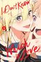 Illustration: "I Don't Know Which is Love." Zwei Anime-Figuren, eine blonde und eine brünette, nah beieinander., Buch