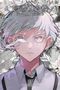 "Bungo Stray Dogs 27" steht über einem jungen Mann mit weißem Haar und lila Augen. Unten links "Cover Not Final"., Buch