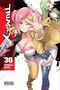 "TRIAGE X #30 SHOUJI SATO," zeigt eine Manga-Zeichnung mit pinkhaariger Frau und Pistole, posierend dynamisch mit wachem Ausdruck., Buch