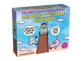 "The 2027 Pearls Before Swine 365 Days O' Wisdom Calendar." Comic-Charaktere auf einem Felsen mit Sprechblasen.