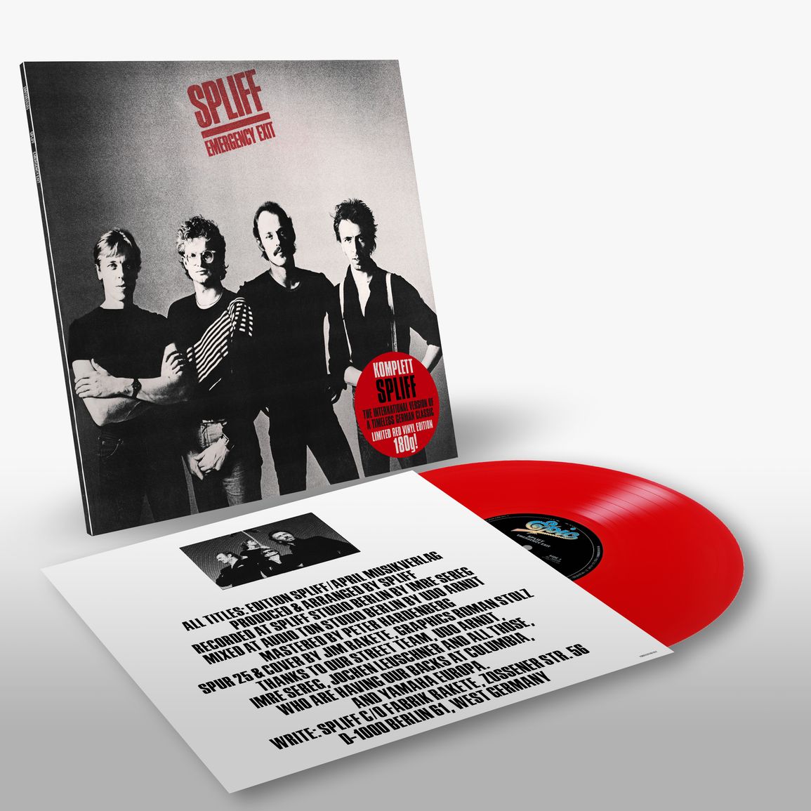 Spliff: 85555 (Int'l Version) (180g) (Limited Edition) (Red Vinyl