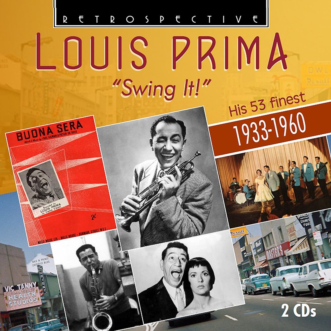 Louis Prima – The Best, The Wildest (Vinyl 2LP)