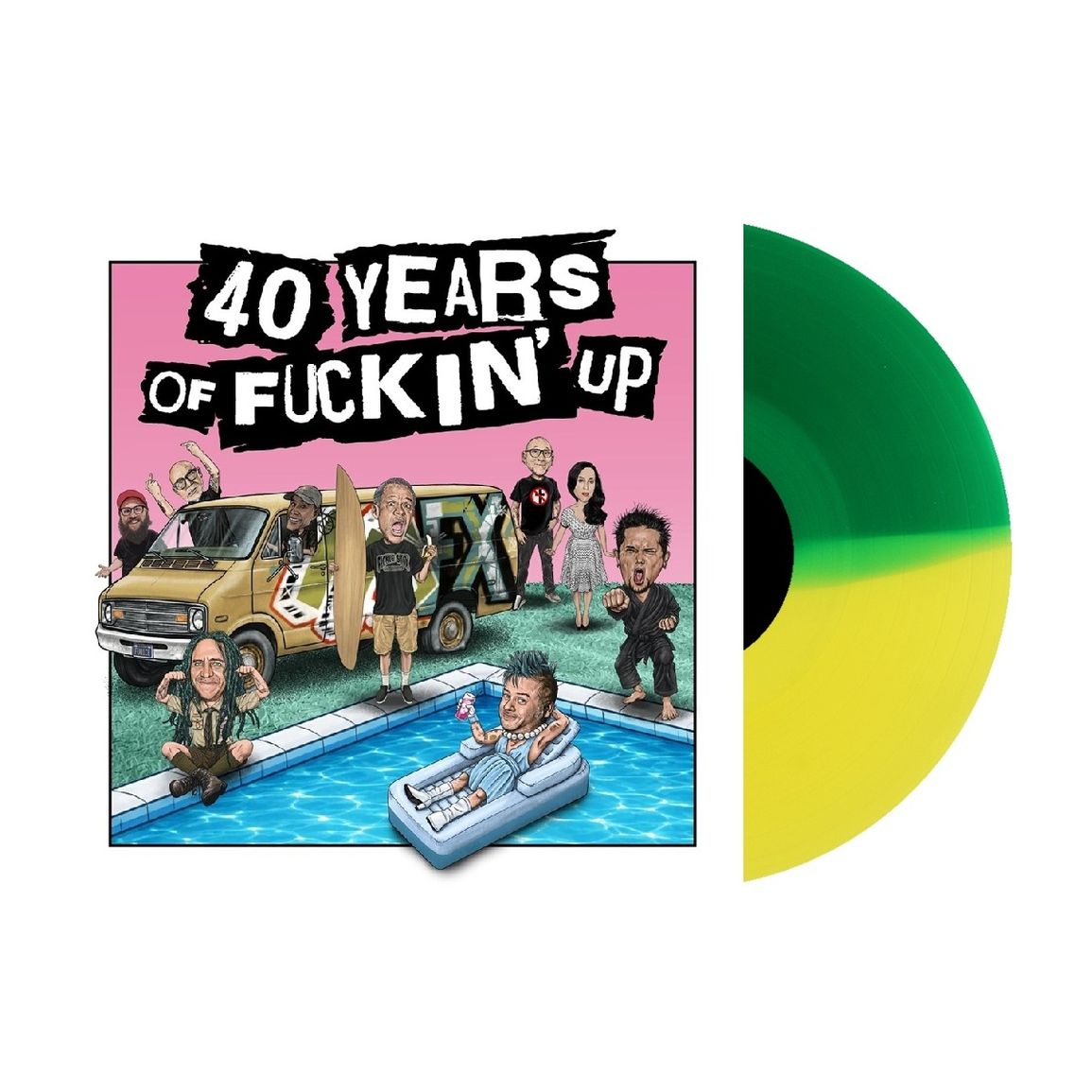 NOFX: 40 Years Of Fuckin' Up - Soundtrack (Limited Edition) (Green