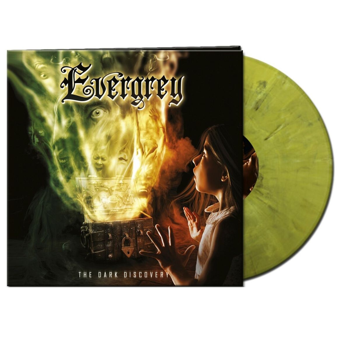 Evergrey: The Dark Discovery (Limited Edition) (Yellow W/ White 